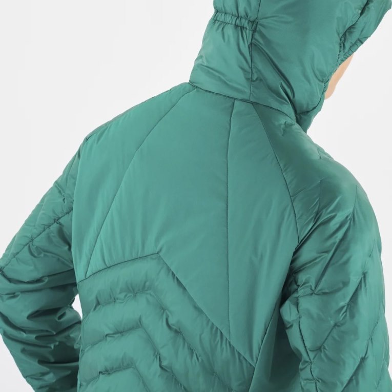 Salomon Outline Primaloft Women's Insulated Jackets Green | CA 97S24